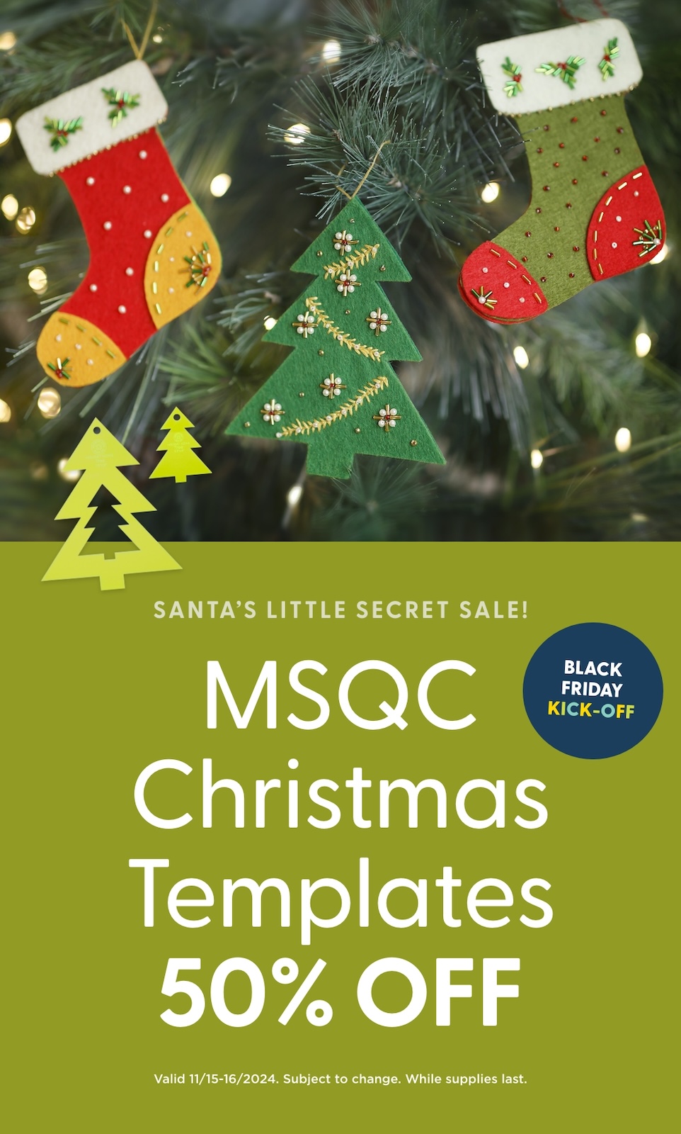 Missouri Star Christmas Templates