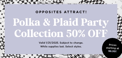 Polka Plaid Sale