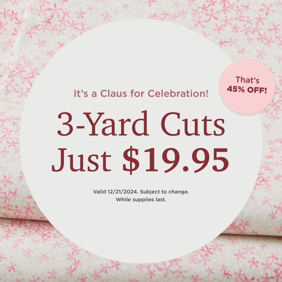 3 Yard Cuts Just $19.95