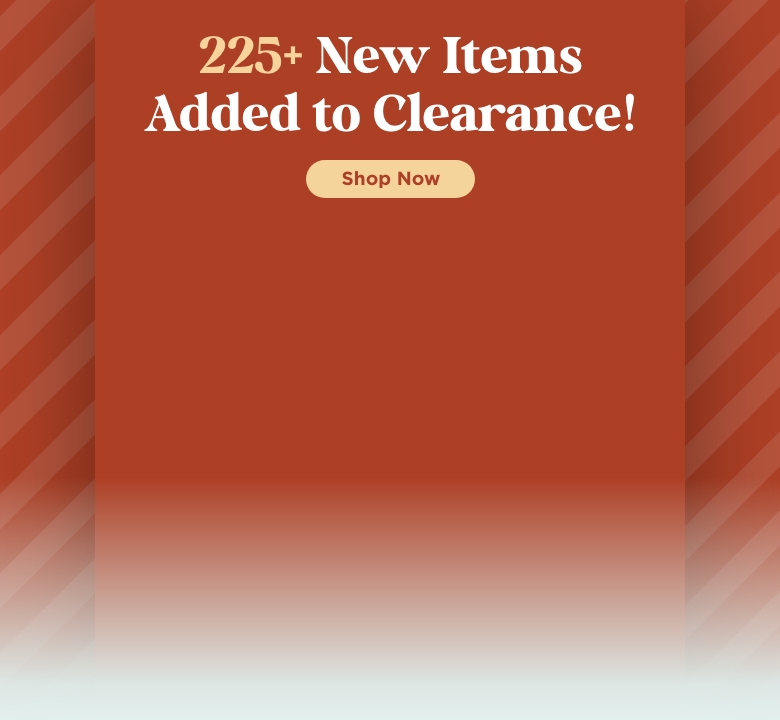 New Items aAdded to Clearance