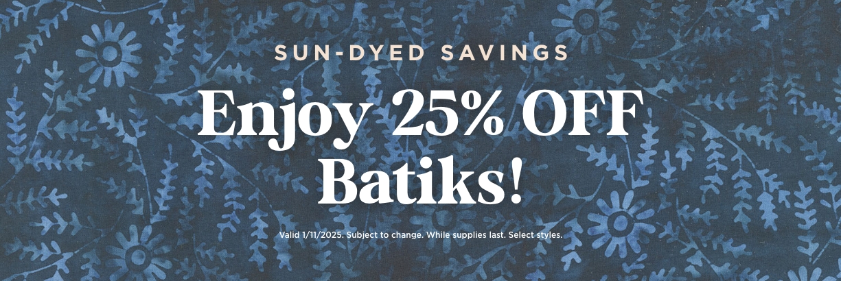 Select Batiks Sale