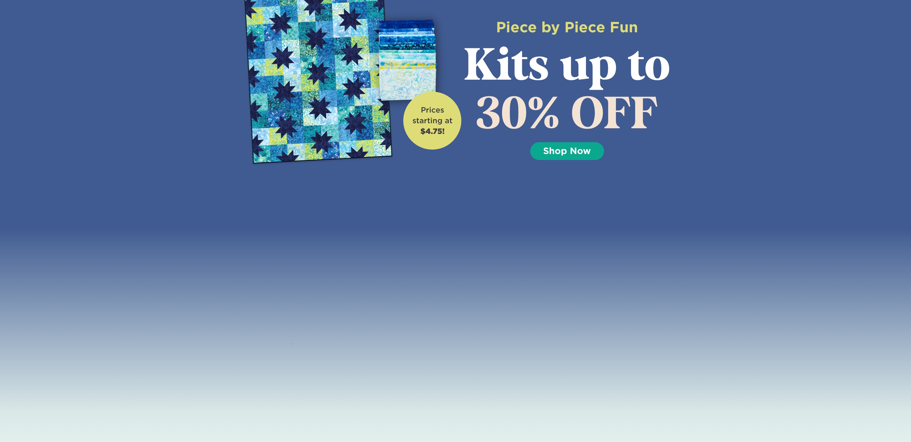 Select Kits on Sale