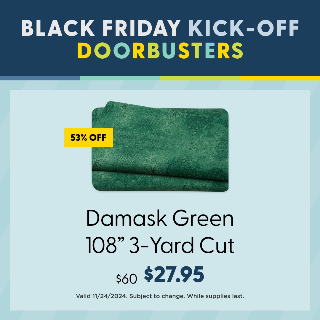 Doorbuster: Casabella 3 Yard Cut Sale