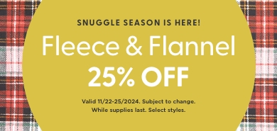 Fleece & Flannel Sale