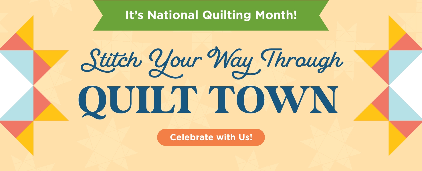 It's National Quilt Month