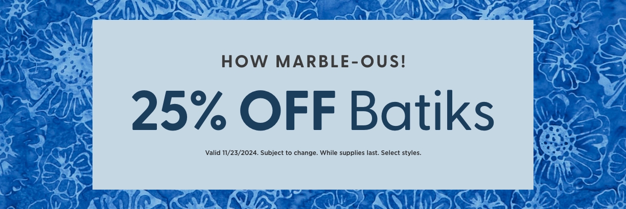 Batiks Sale