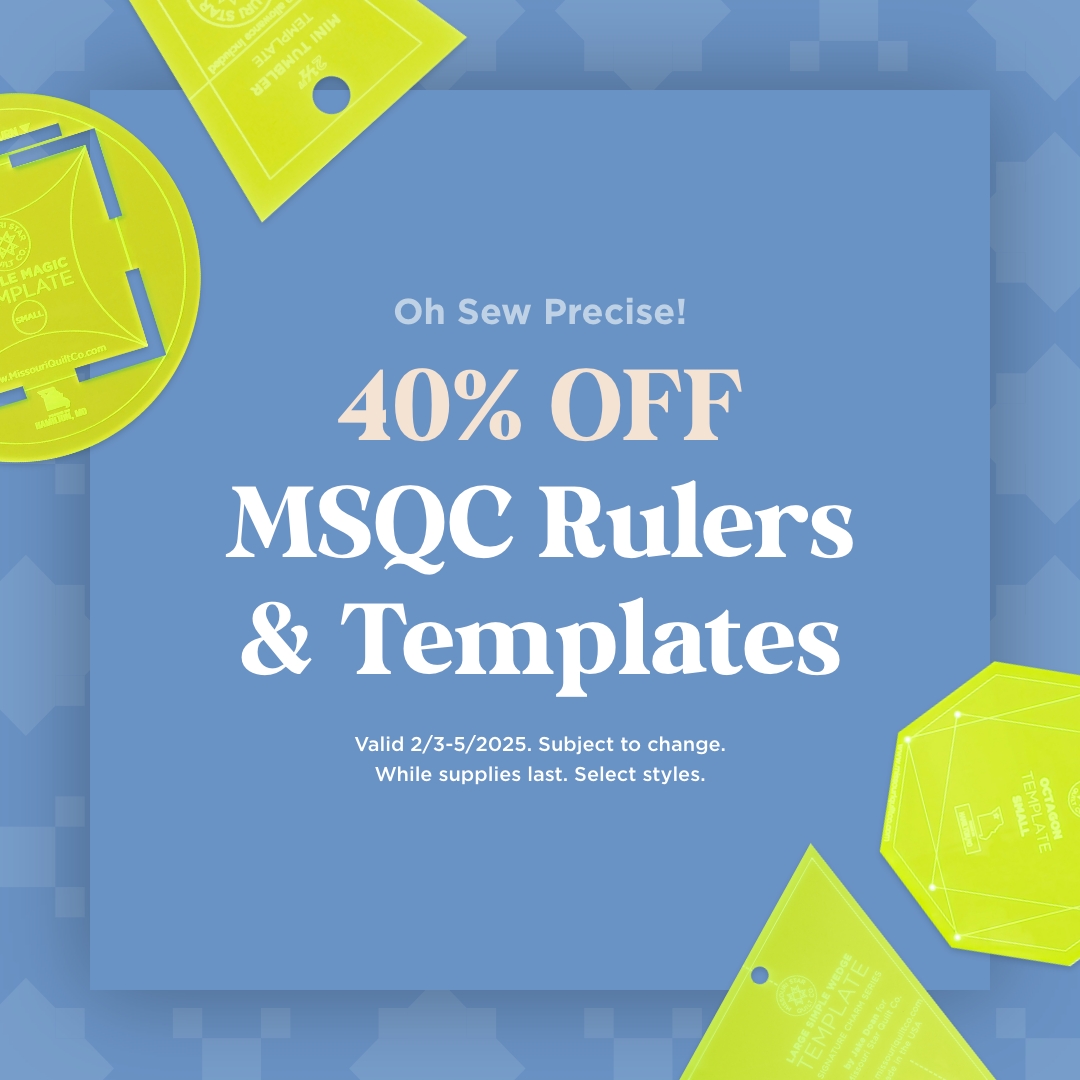 40% Off Missouri Star Rulers & Templates