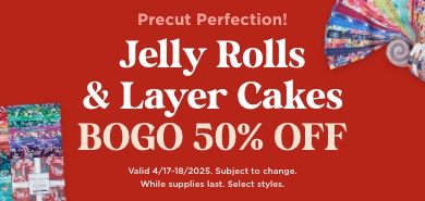 Jelly Roll & Layer Cake Sale