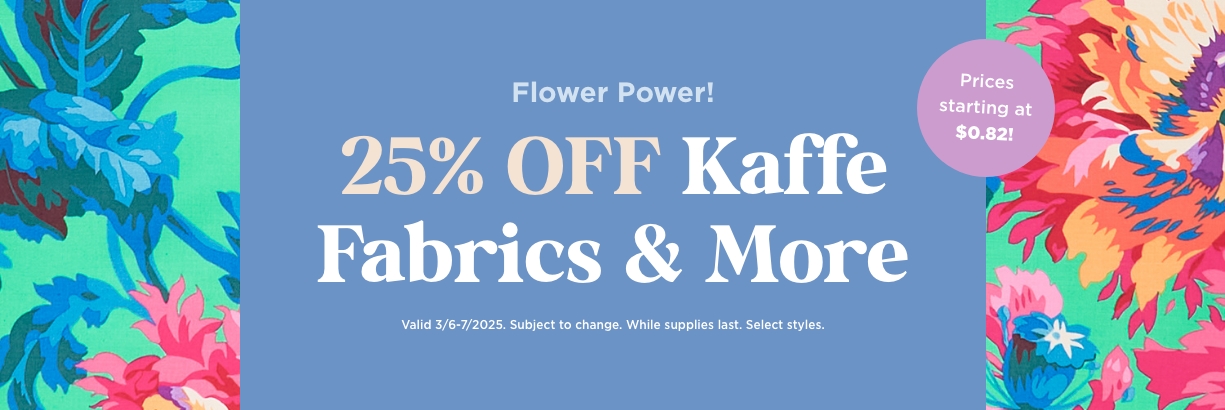 Select Kaffe Fabric Sale