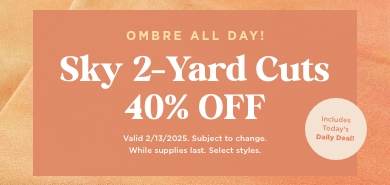 Sky 2 Yard Cut Sale