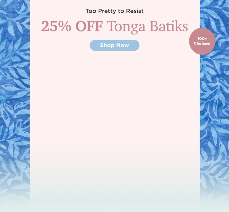 Tonga Batiks Sale