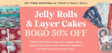 Jelly Roll & Layer Cake Sale