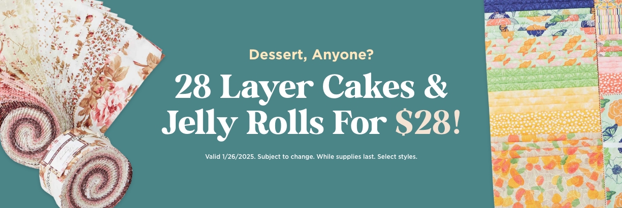 Jelly Roll & Layer Cake Sale