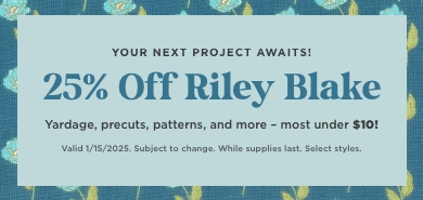 Riley Blake Fabric Sale