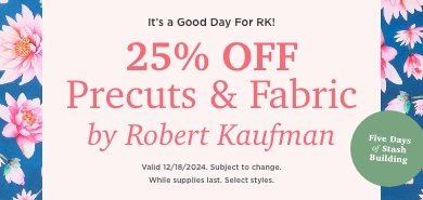 25% Off Robert Kaufman Fabric
