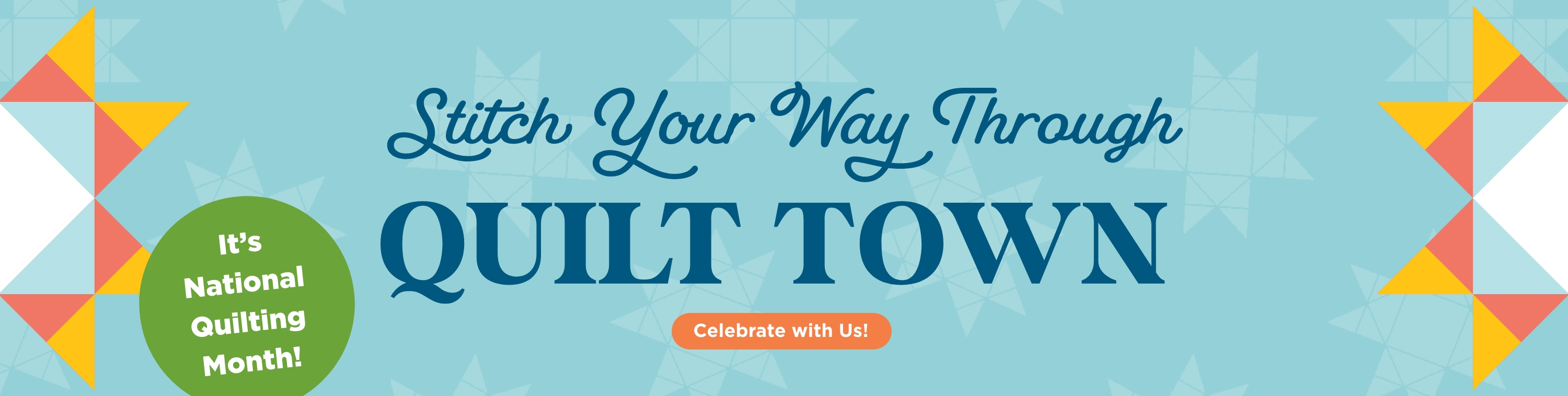 It's National Quilting Month