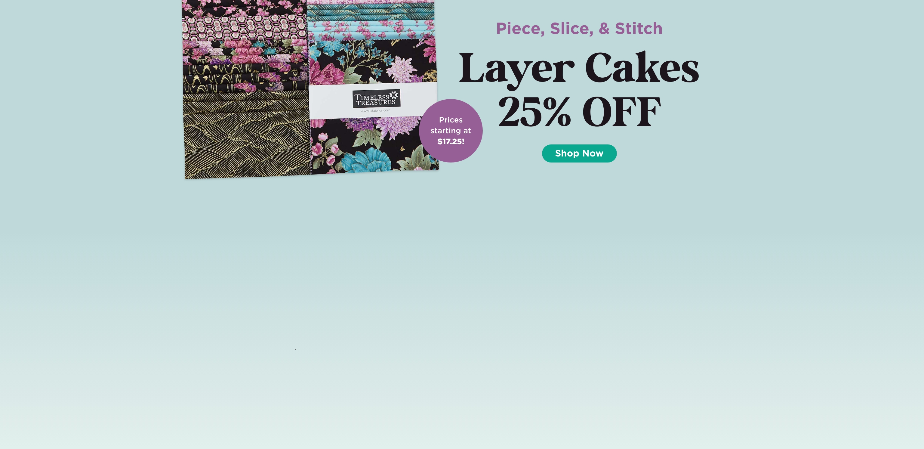 Layer Cake Sale