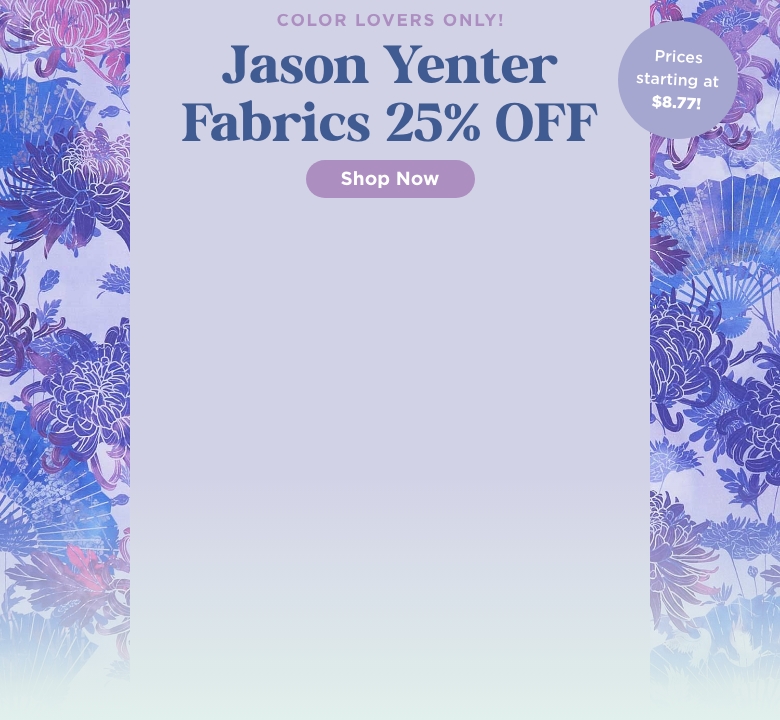 Jason Yenter Fabric Sale