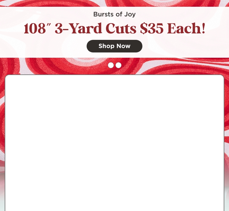 108 3 Yard Cut Sale