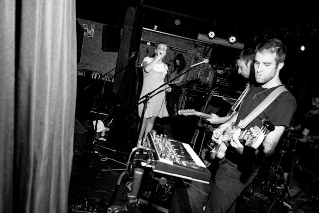 Performing at Mercury Lounge with Sidney Bird.