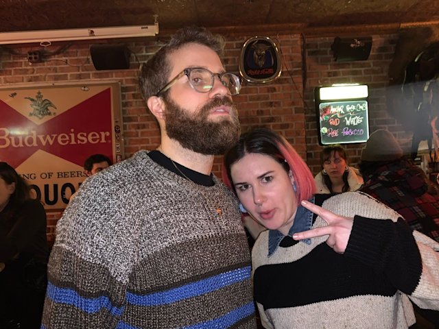 Grace and I at Rocka Rolla.