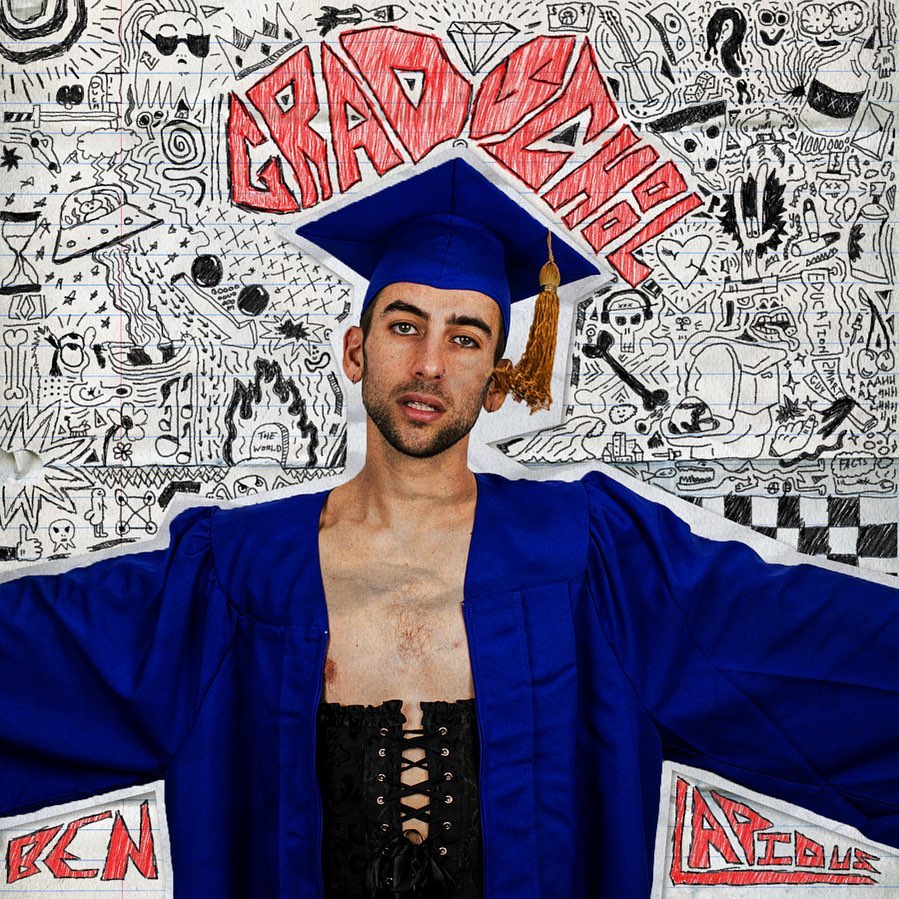 Grad school album artwork.