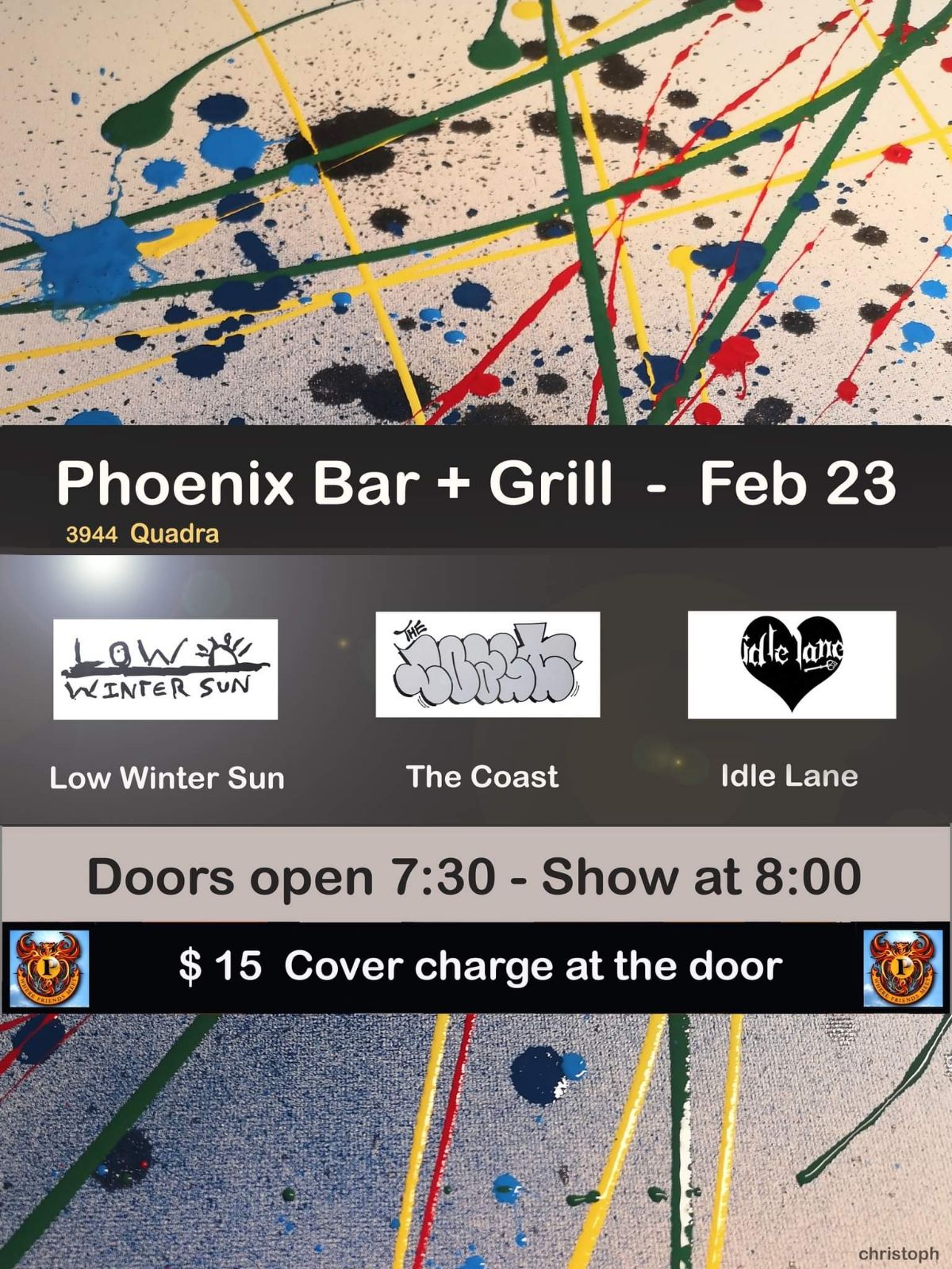 The Phoenix Bar & Grill 2024 show