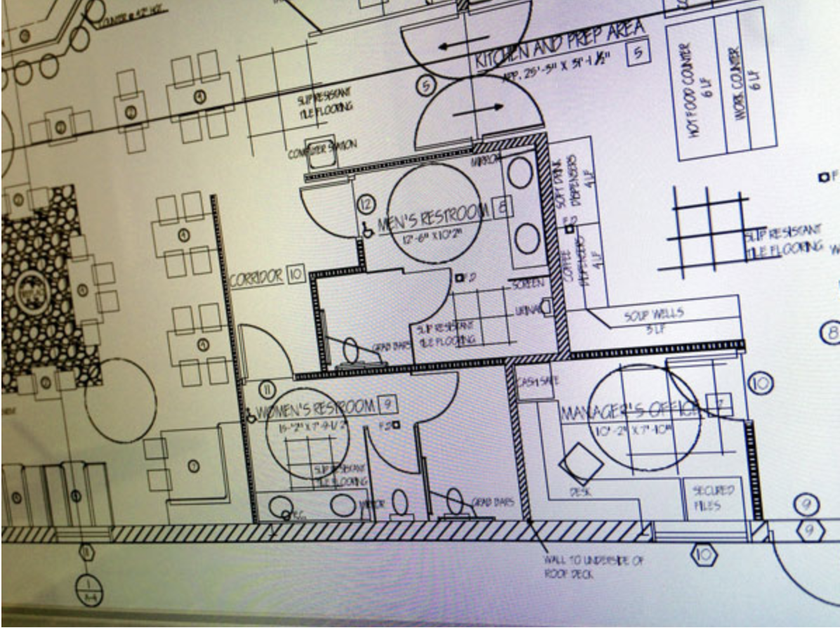 How to Design a Pizzeria Floor Plan in Ireland, image size:1196x894