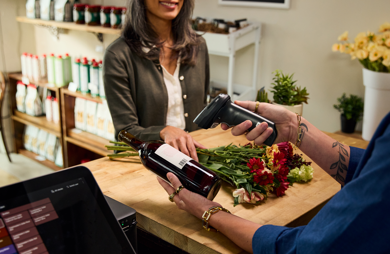 Gourmet grocer scanning thumbnail image