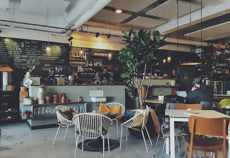 Cafe menu