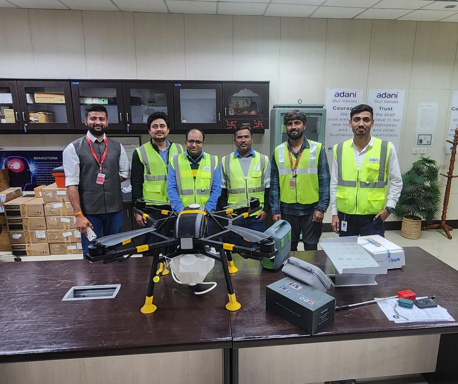 Industrial Safety Drone for Honeycomb Management & Worker Protection 2