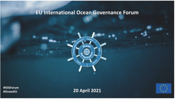 The title screen for the IOG forum 20 april 2021.