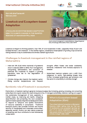EbA Info Brief India #5: Livestock and Ecosystem-based Adaptation