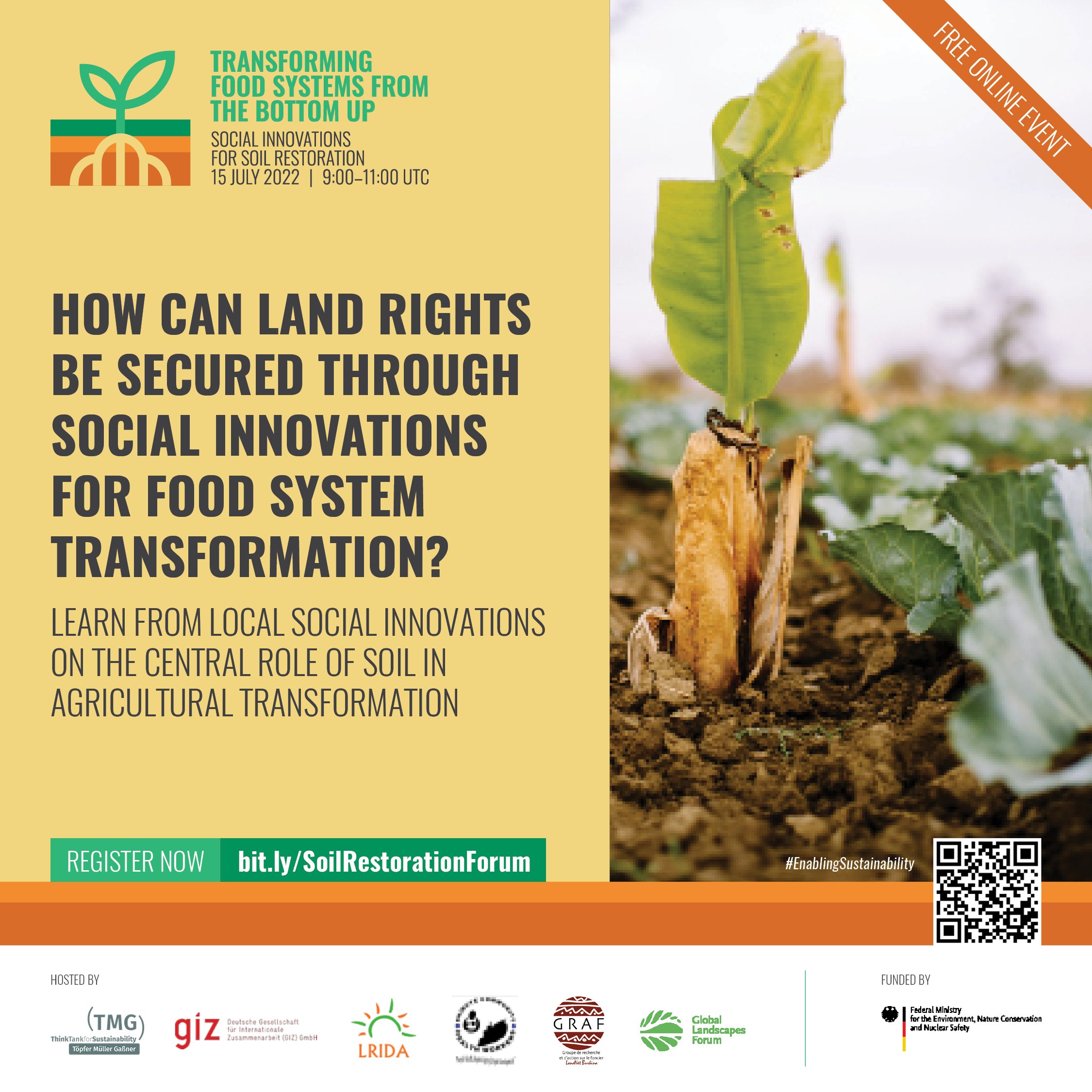 Transforming food systems from the bottom up: Social innovations for soil restoration