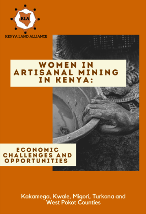 Women in artisanal mining in Kenya: Emerging challenges and opportunities