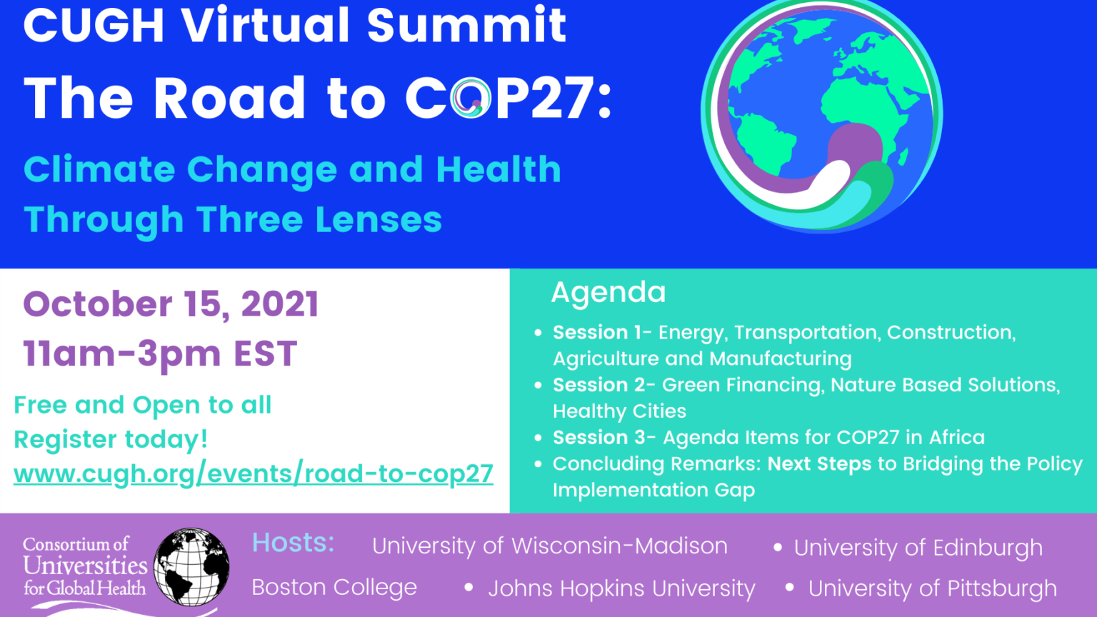 The Road to COP27: Climate and Health Through Three Lenses