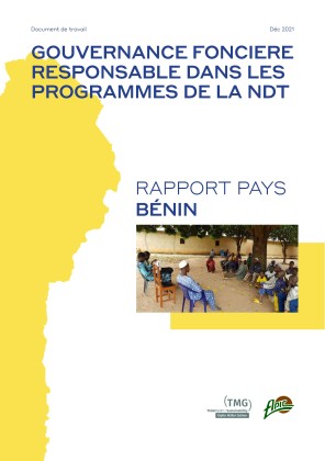 Governance foncière responsable dans les programmes de la NDT au Bénin