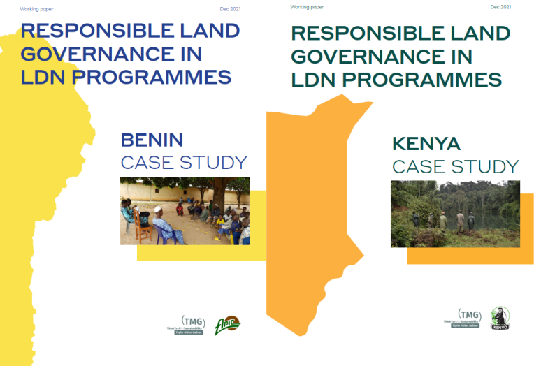 Linking land rights for smallholders to Land Degradation Neutrality targets