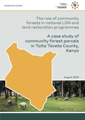 The role of community forests in national LDN and land restoration programmes: A case study of community forest parcels in Taita Taveta County, Kenya