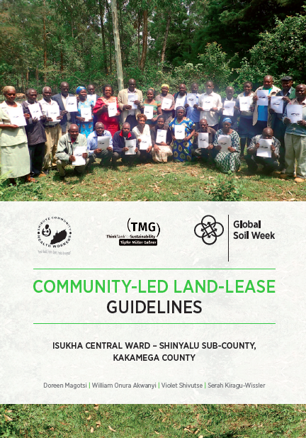 Community-led Land Lease Guidelines - Isukha Central Ward, Shinyalu Sub-County, Kakamega County