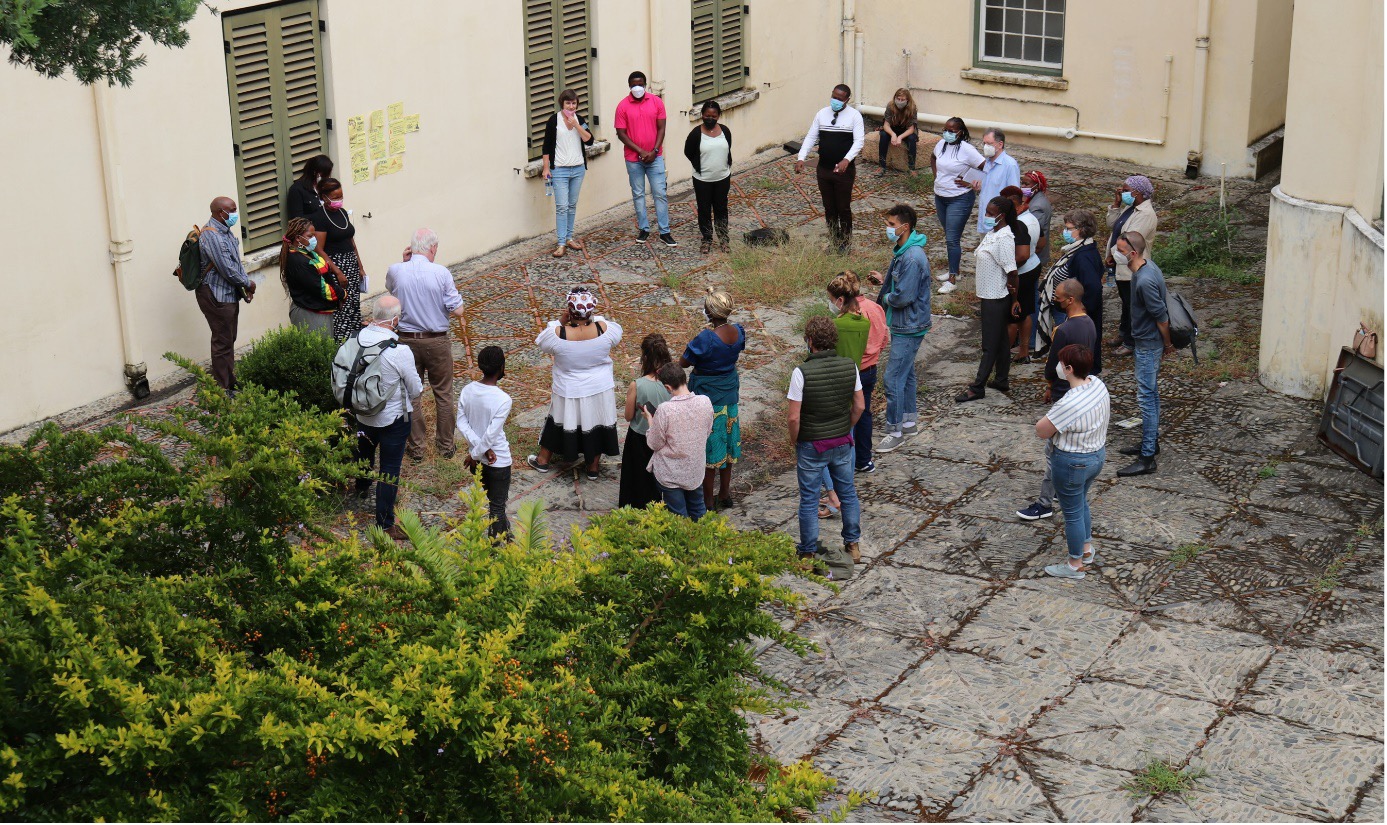 TMG’s Urban Food Futures consortium at their partner meeting in February in Cape Town. Photo credit: Natalie Nolte