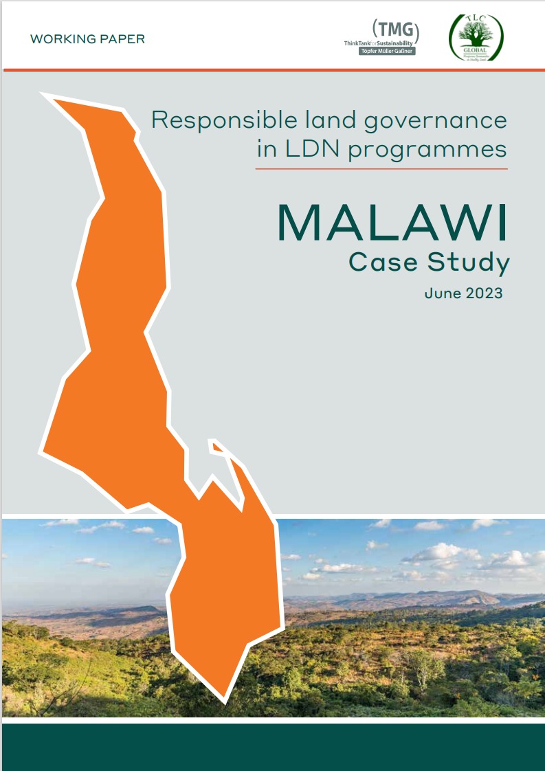 Responsible land governance  in LDN programmes - Malawi Case Study