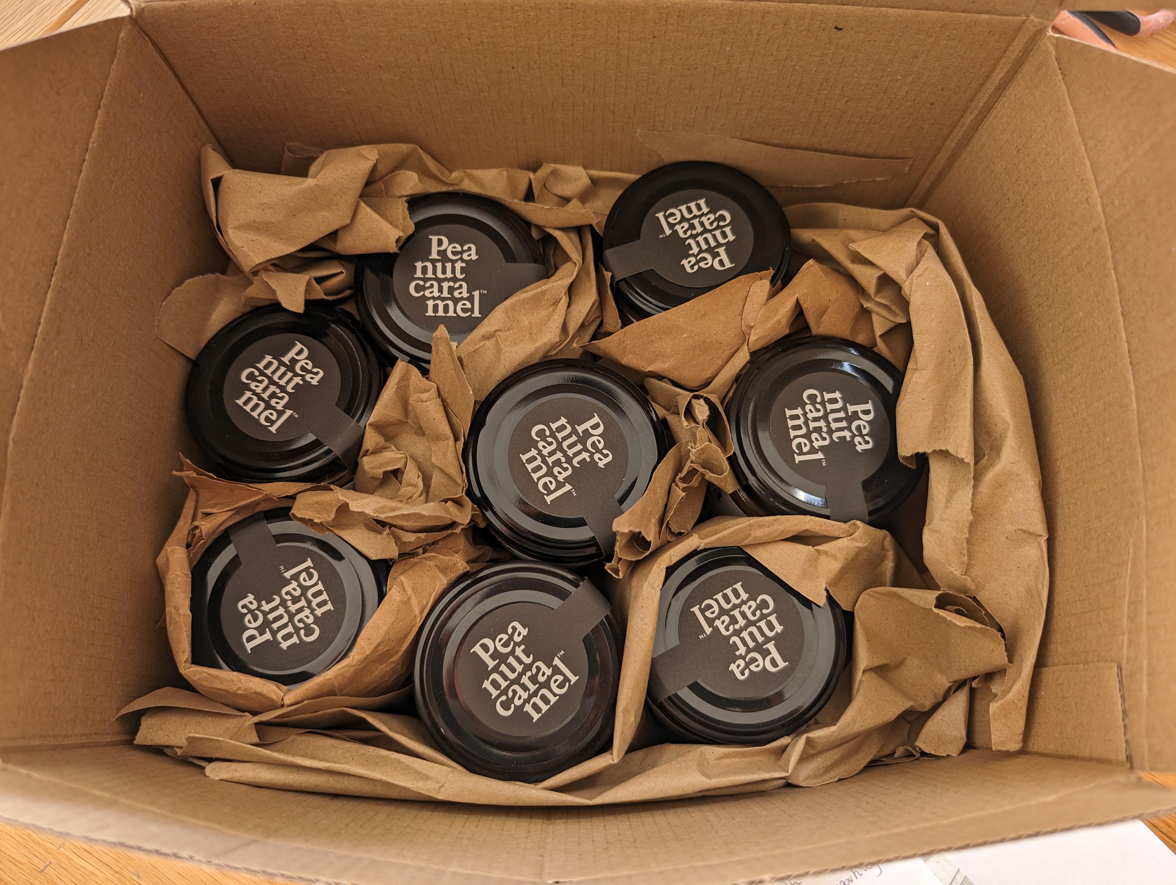 Peanut Caramel bound for California