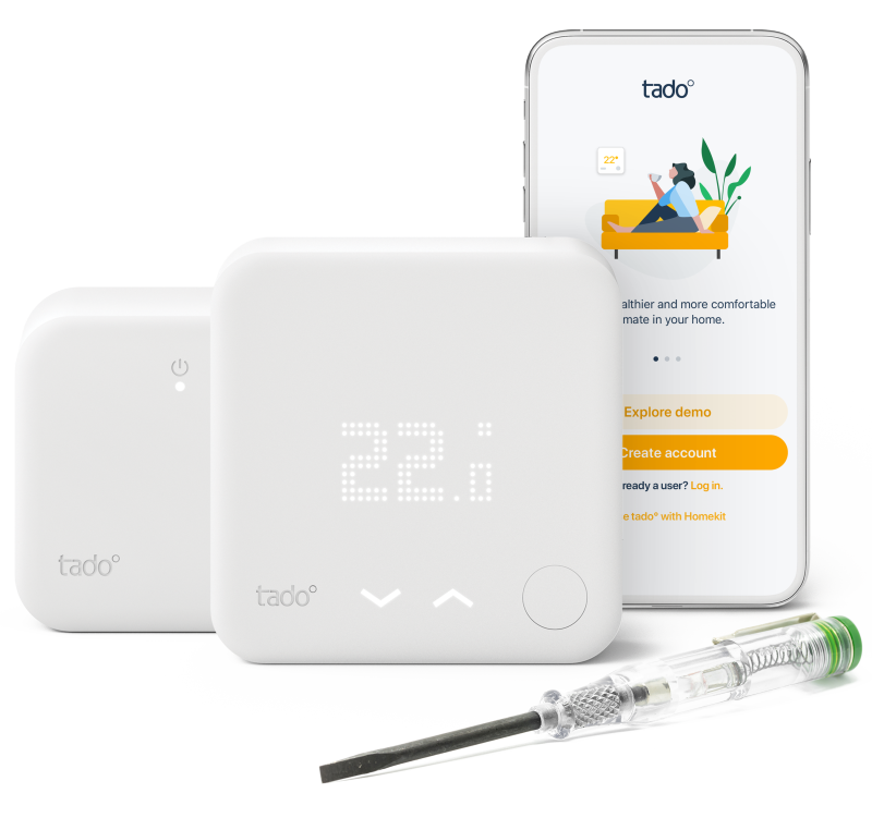 User manual Tado Wireless Smart Thermostat V3+ (English - 8 pages)