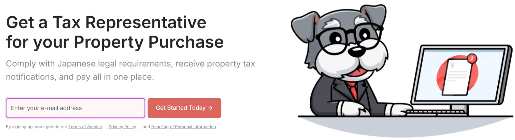 MailMate offers a tax agent service for real estate owners who have property in Japan but are living abroad. 