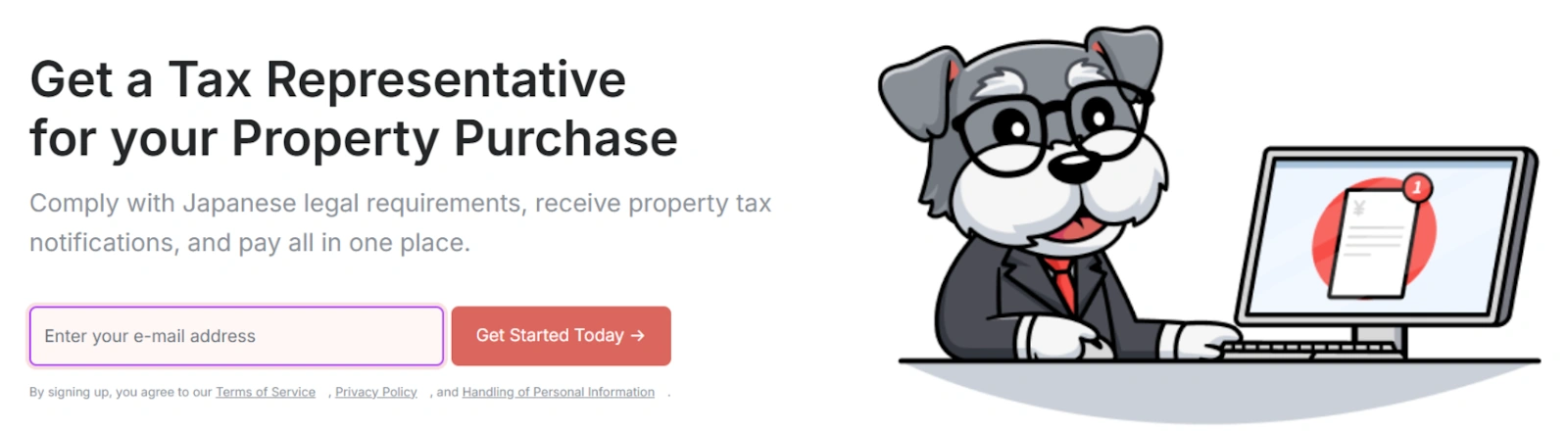 Get a tax rep for your property purchase in Japan