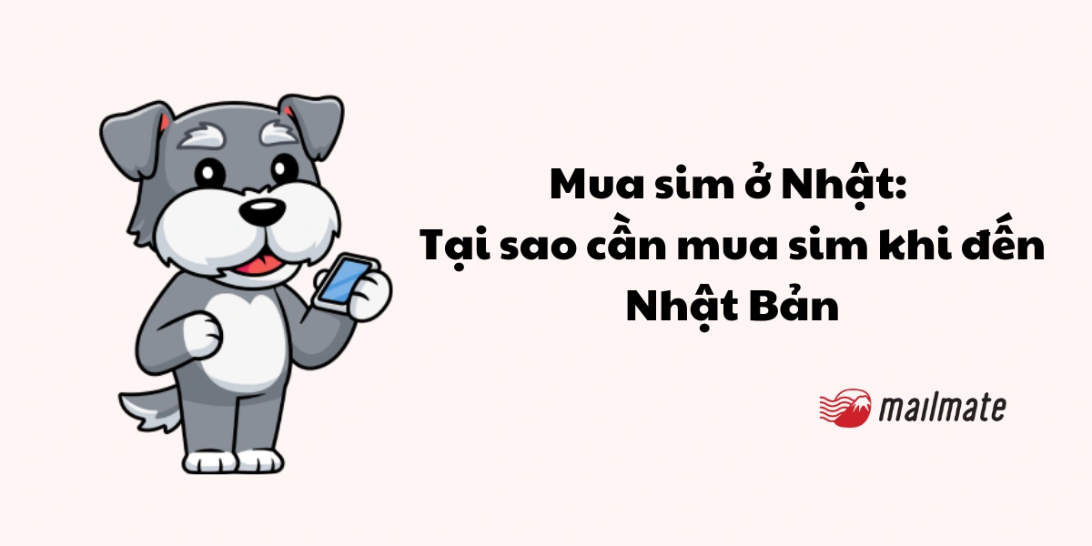 Mua sim ở Nhật: Tại sao cần mua sim khi đến Nhật Bản