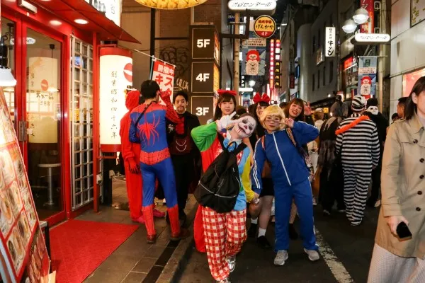 Shibuya’s Halloween street party