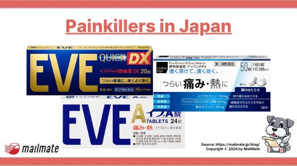 Painkillers in Japan