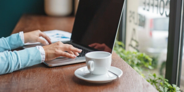 Hybrid work is a way of working that combines office work and remote work.